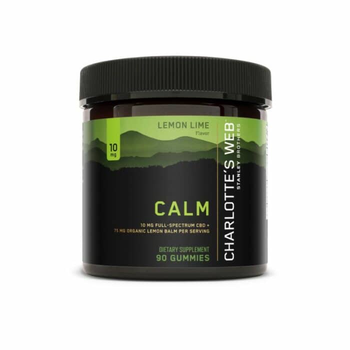 Charlottes Web: CBD Calm Gummies - Lemon Lime (60ct) - 300mg - Charlottes Web | CBD Authority