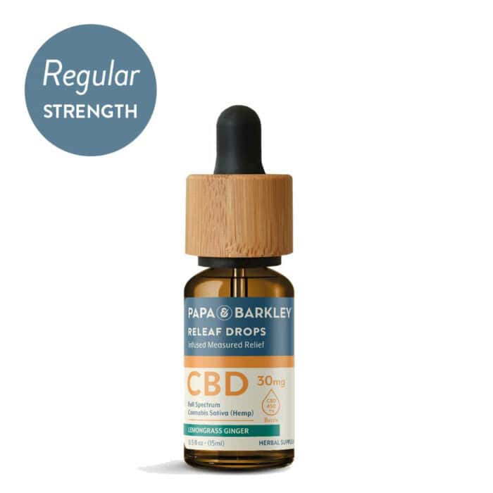 Papa & Barkley: Lemongrass Ginger CBD Tincture - 450mg - Papa & Barkley | CBD Authority