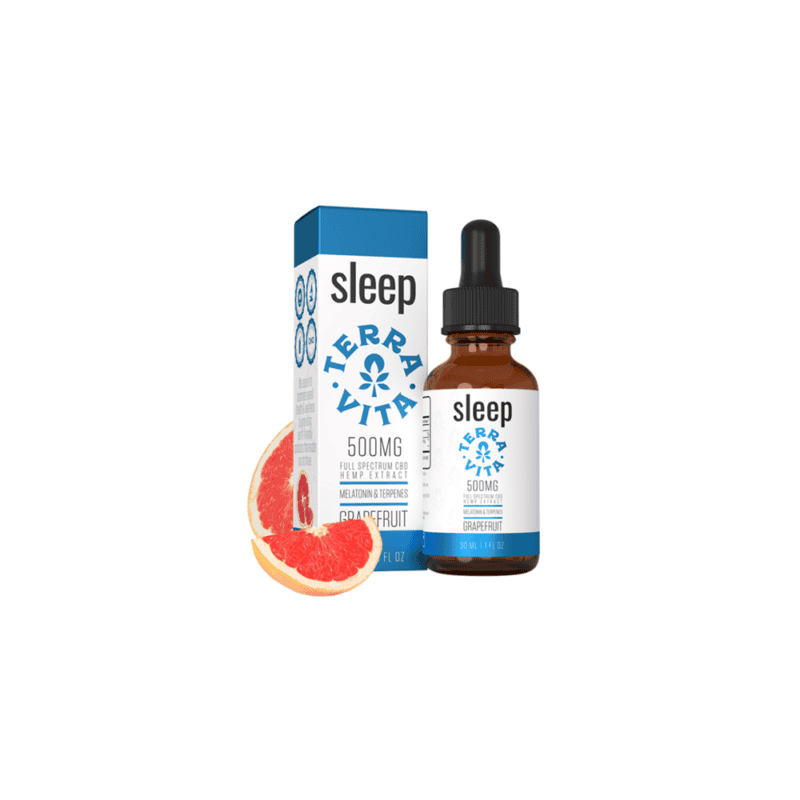 Terrivita: Sleep CBD Tincture - Grapefruit - 1000mg - Terrivita | CBD Authority